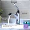 Anzzi Arc Single-Handle Low-Arc Bathroom Faucet, Polished Chrome L-AZ009